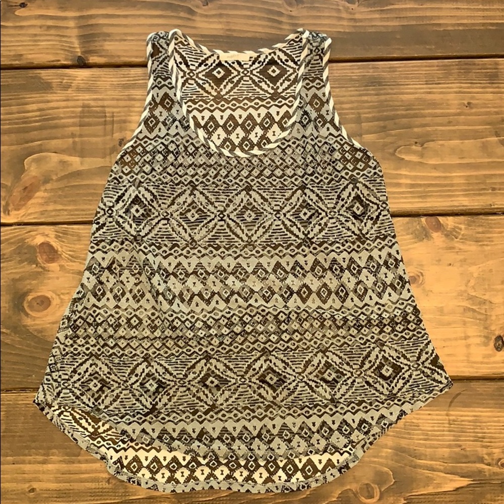 See through tank